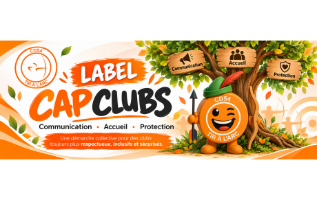 🏹 Label CAP CLUBS : Communication • Accueil • Protection